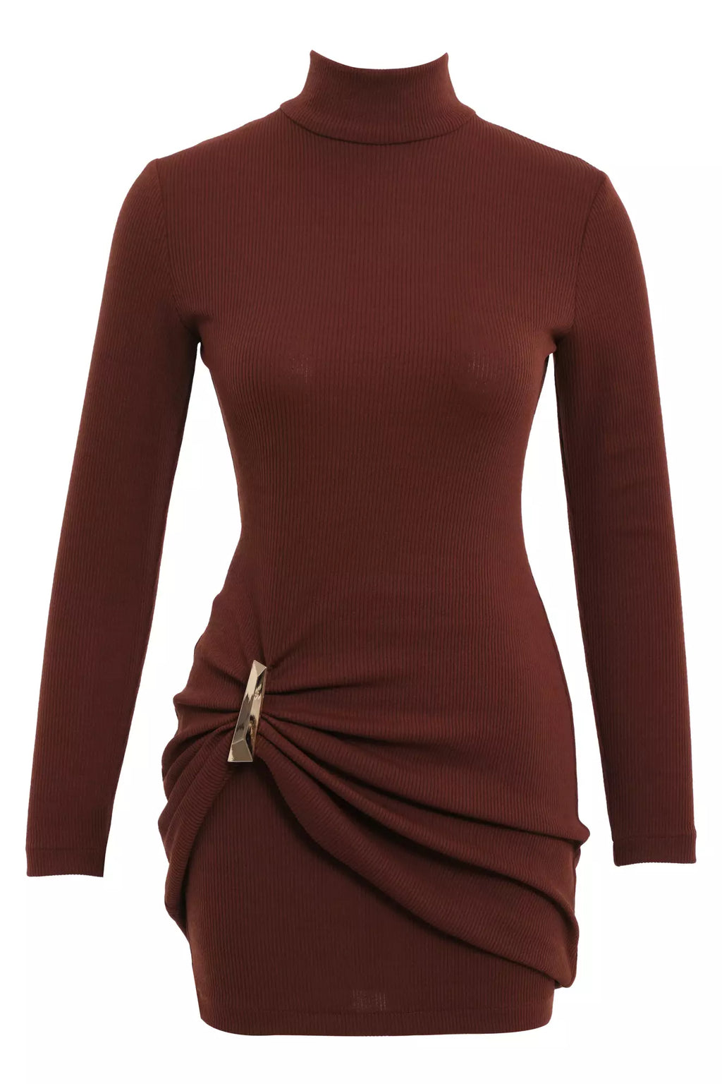 Brown Long Sleeve Mini Set