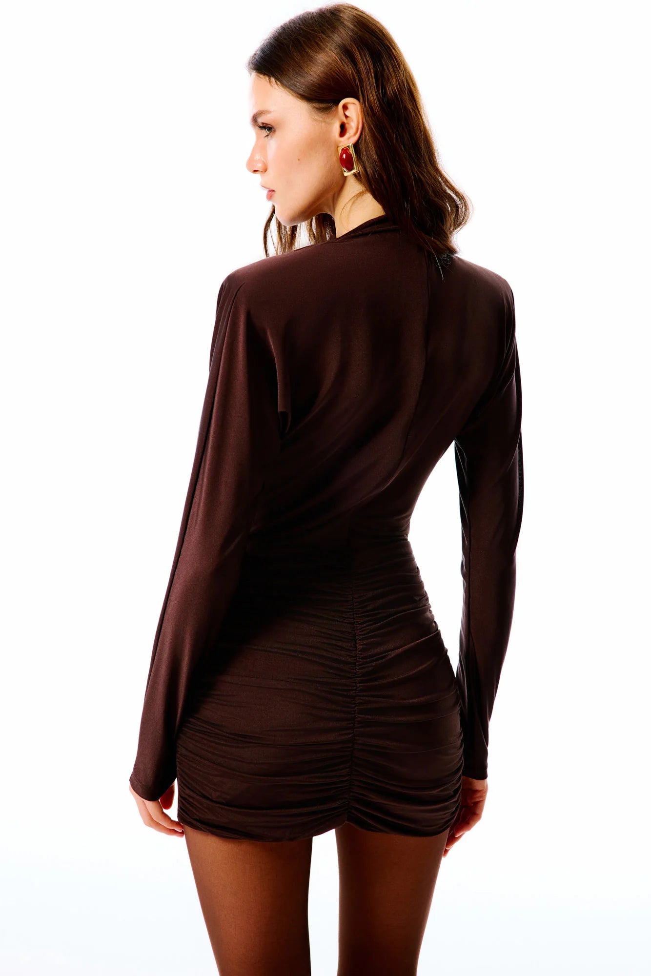 SYRIENNA Cut-Out Mini Dress