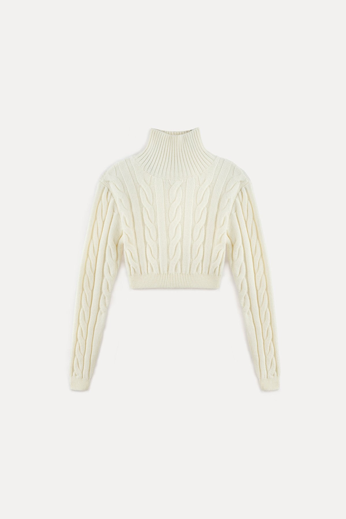 Knit Crop Top - Ecru