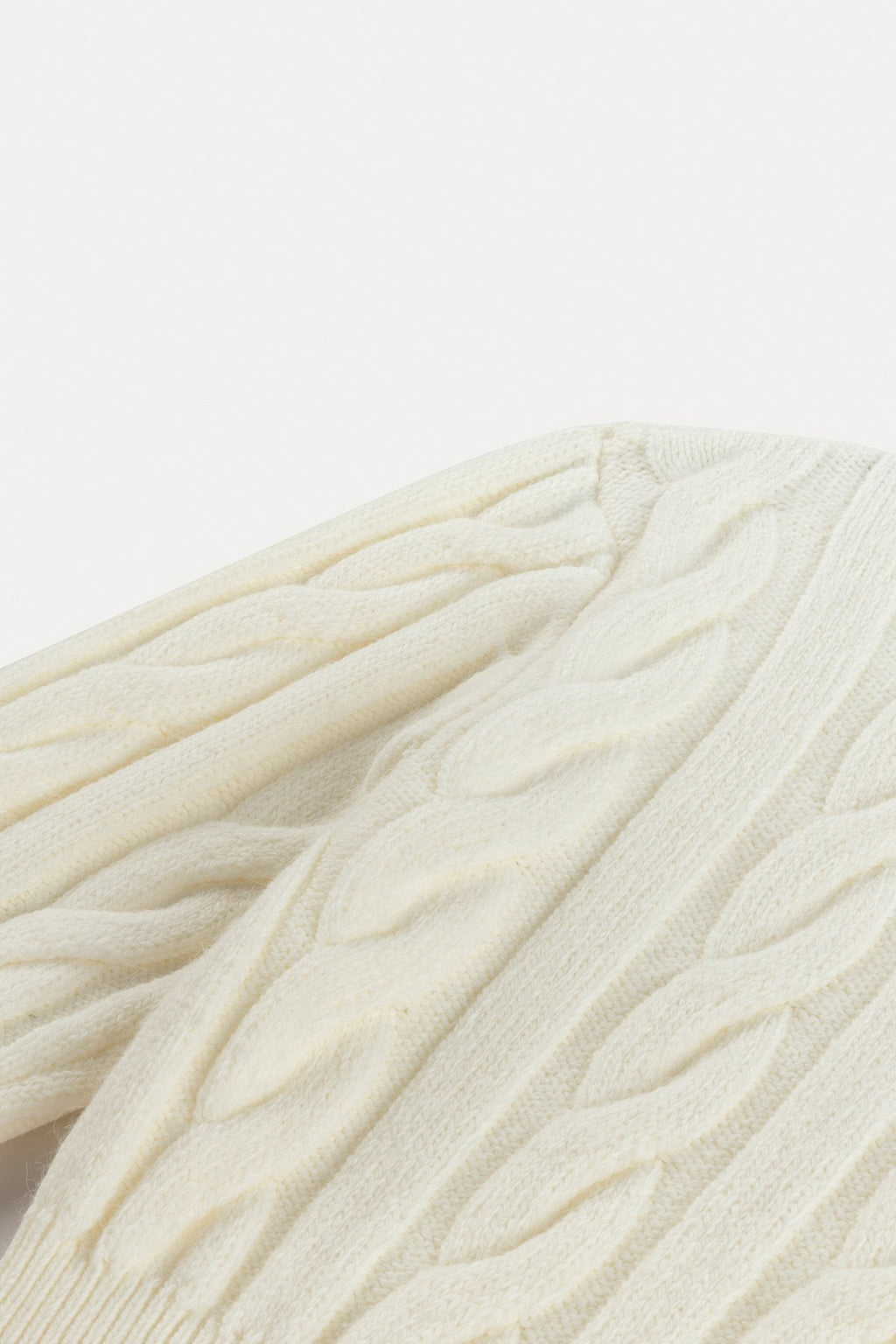 Knit Crop Top - Ecru