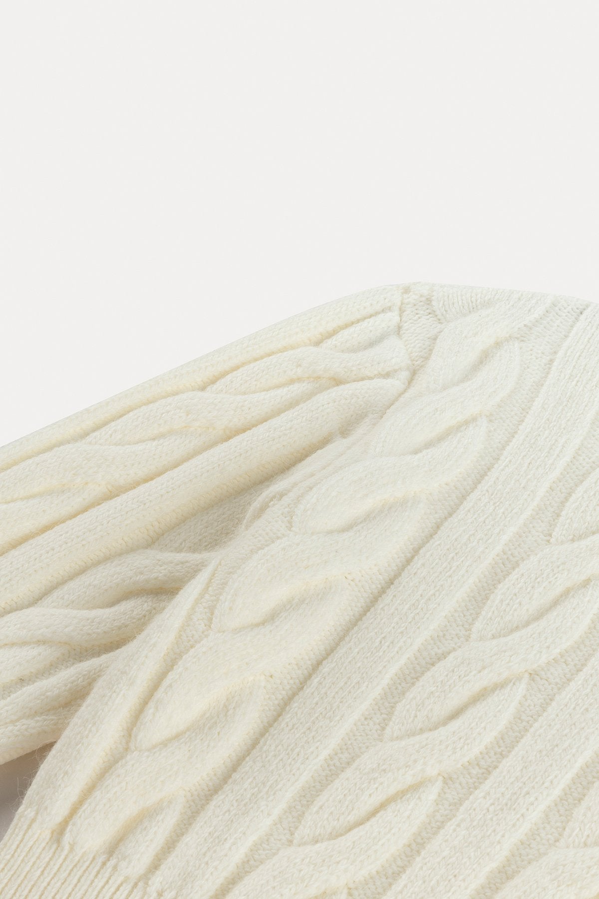 Knit Crop Top - Ecru