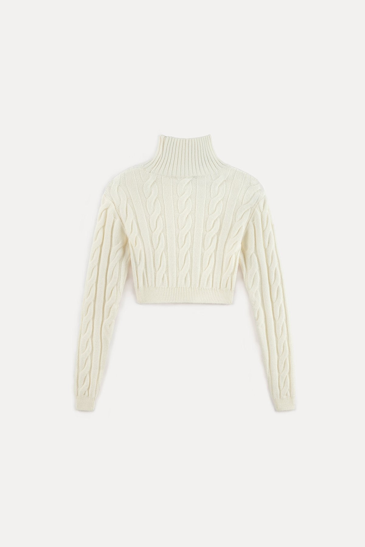 Knit Crop Top - Ecru