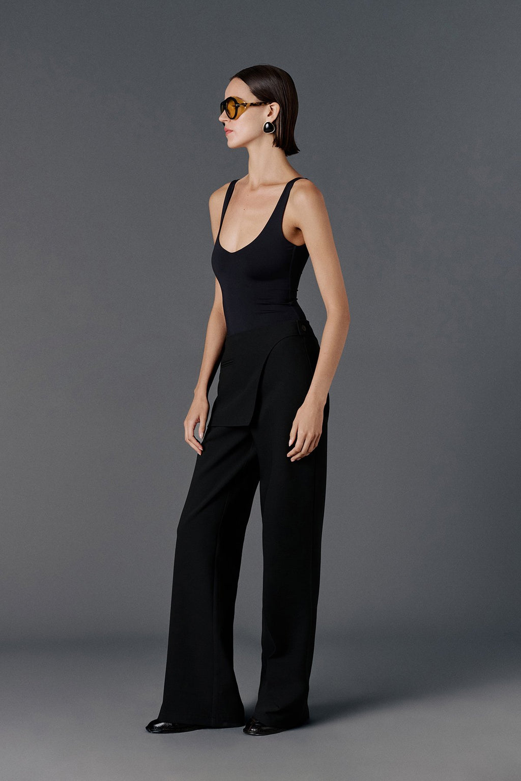 Skirt Trousers - Black