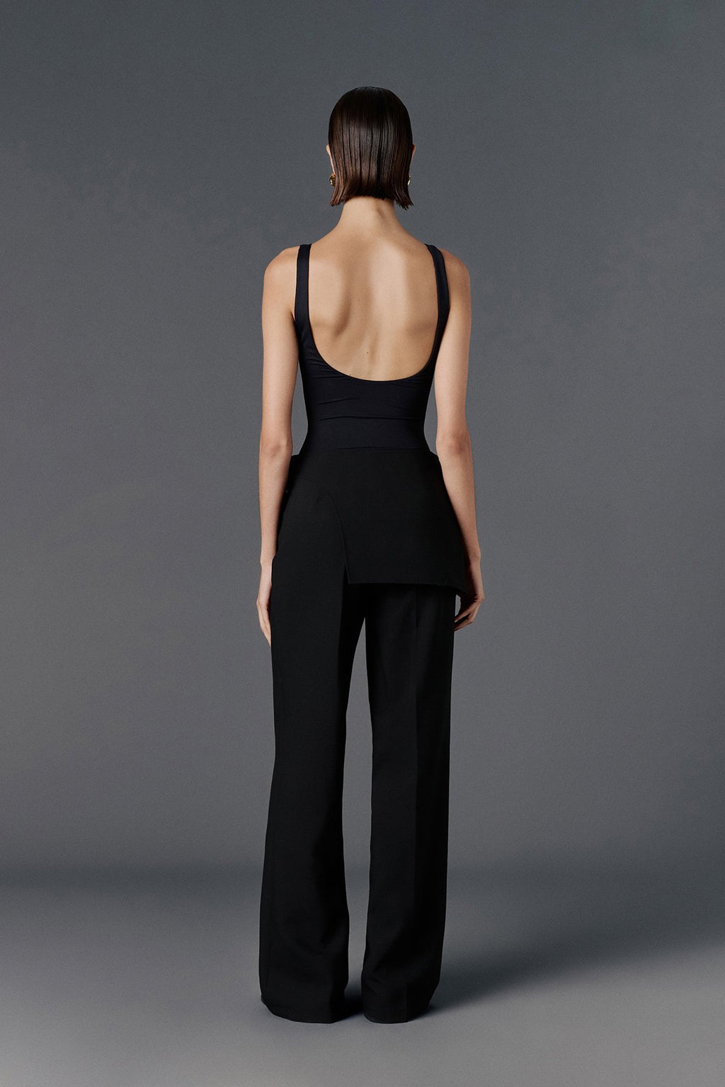 Skirt Trousers - Black