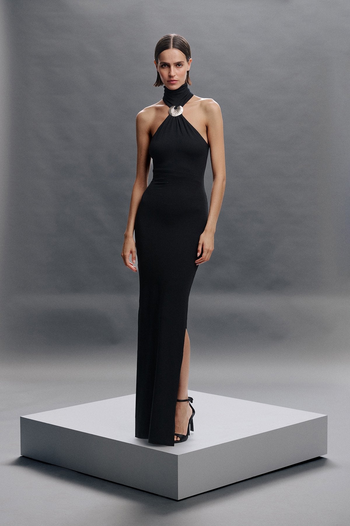 Waist Belt Maxi Dress