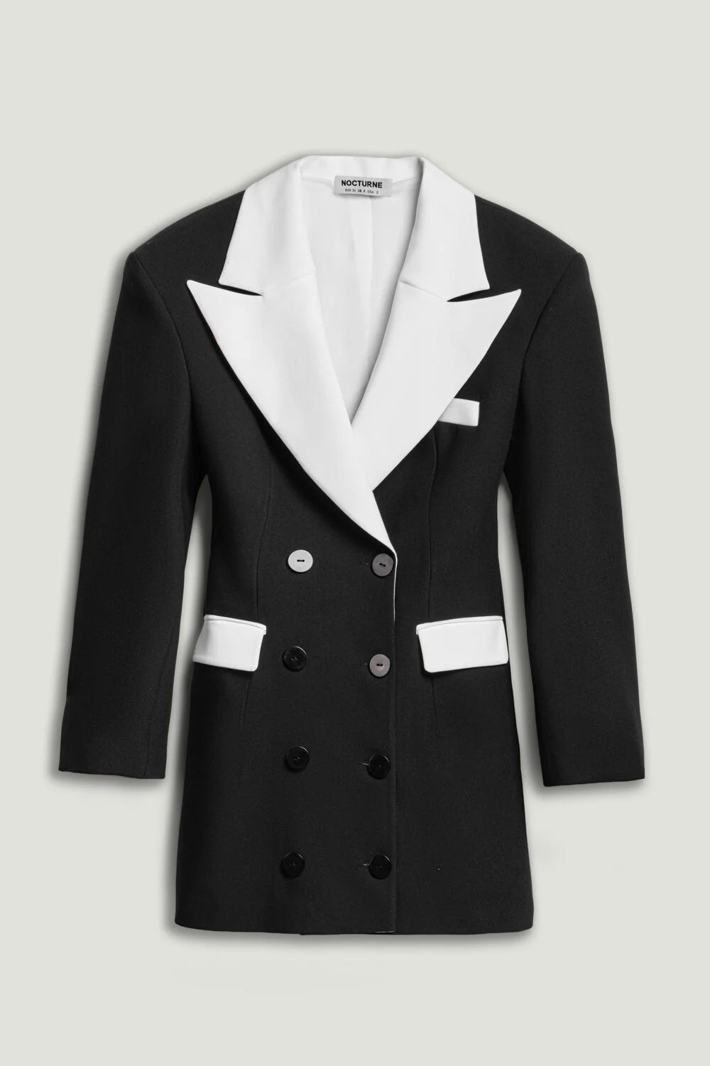 Mini Dress with Contrast Details