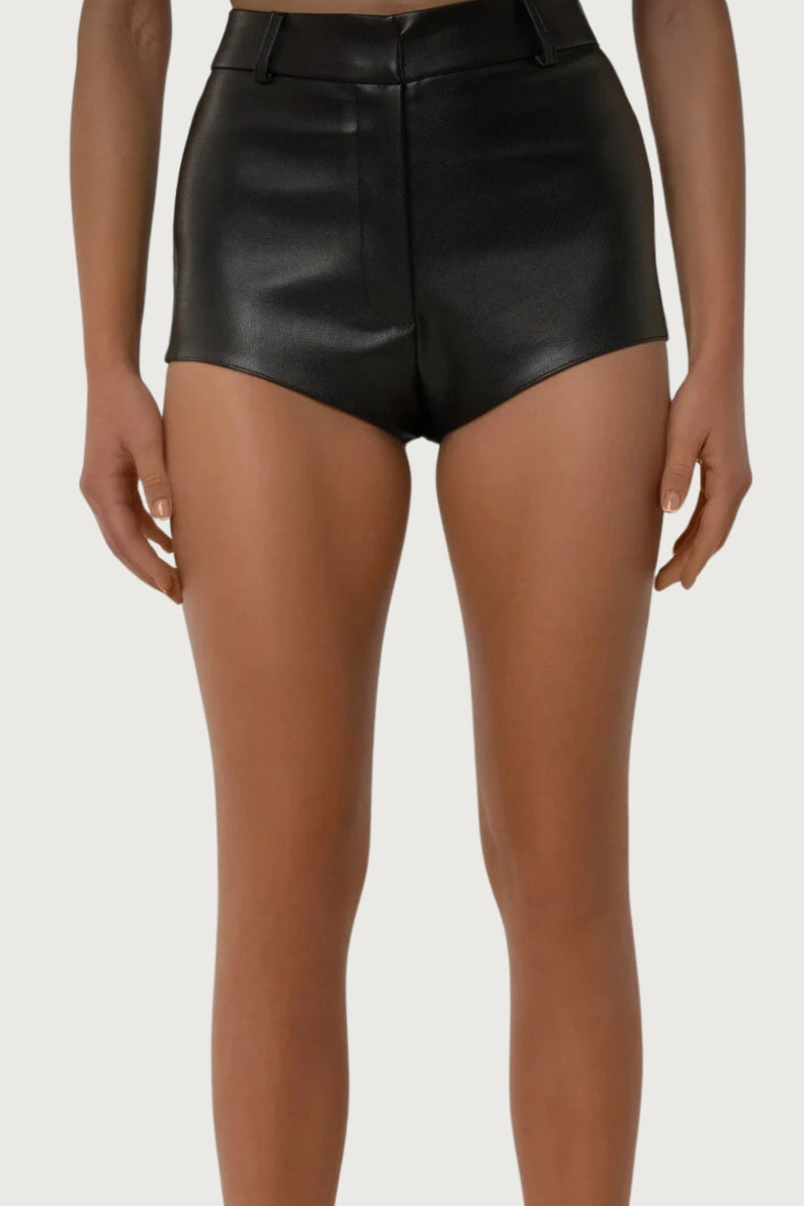 Leather Mini Short